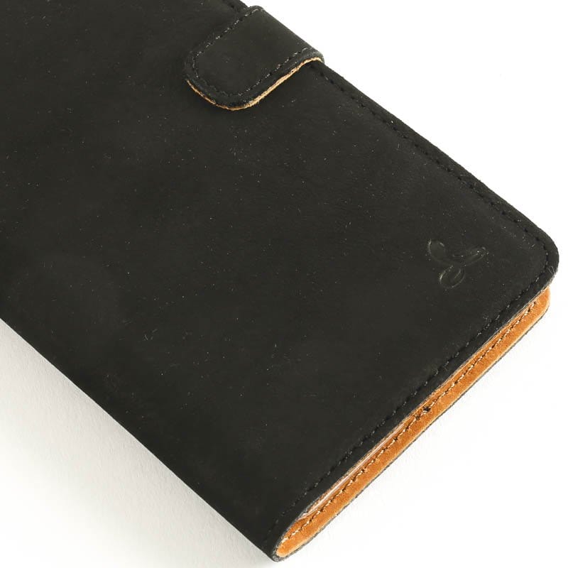 Vintage Leather Wallet - Google Pixel 2 XL Black Google Pixel 2XL - Snakehive UK