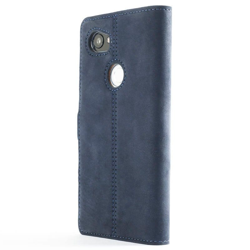 Vintage Leather Wallet - Google Pixel 2 XL Black Google Pixel 2XL - Snakehive UK