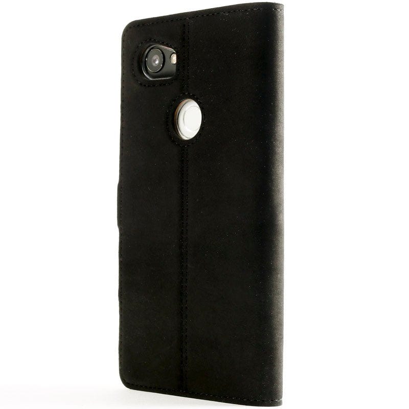 Vintage Leather Wallet - Google Pixel 2 XL Black Google Pixel 2XL - Snakehive UK