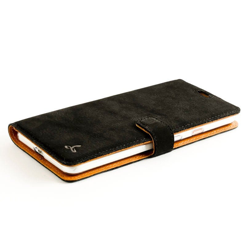 Vintage Leather Wallet - Google Pixel 2 XL Black Google Pixel 2XL - Snakehive UK