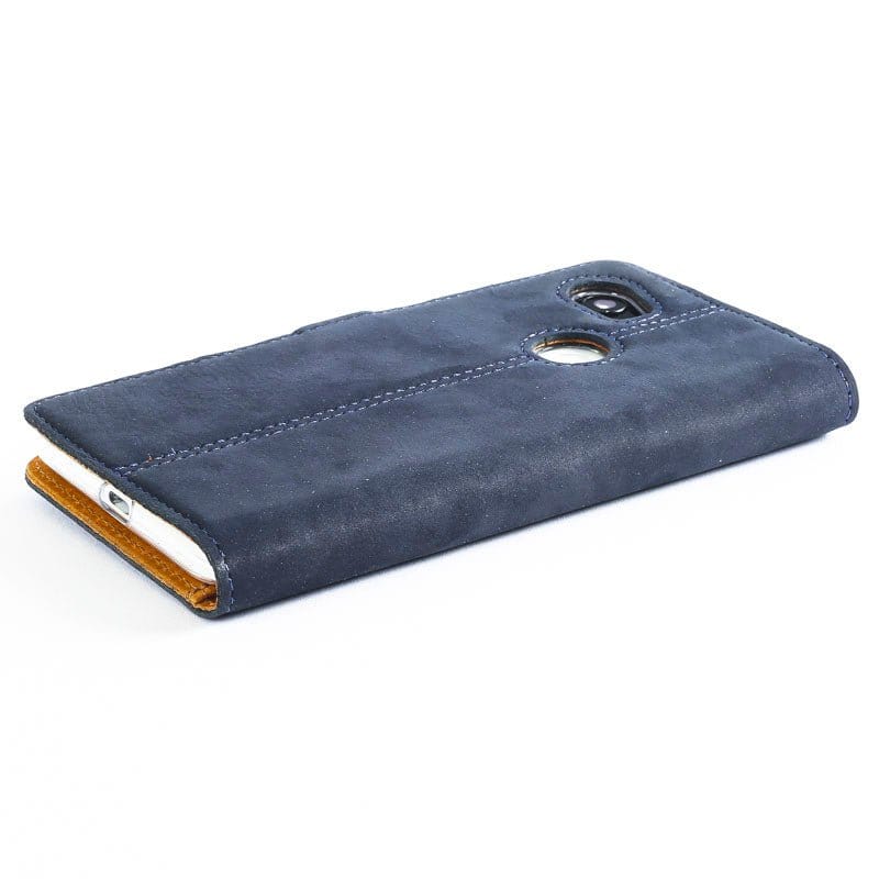 Vintage Leather Wallet - Google Pixel 2 XL Black Google Pixel 2XL - Snakehive UK