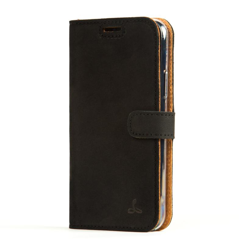 Vintage Leather Wallet - Google Pixel 4 Black Google Pixel 4 - Snakehive UK