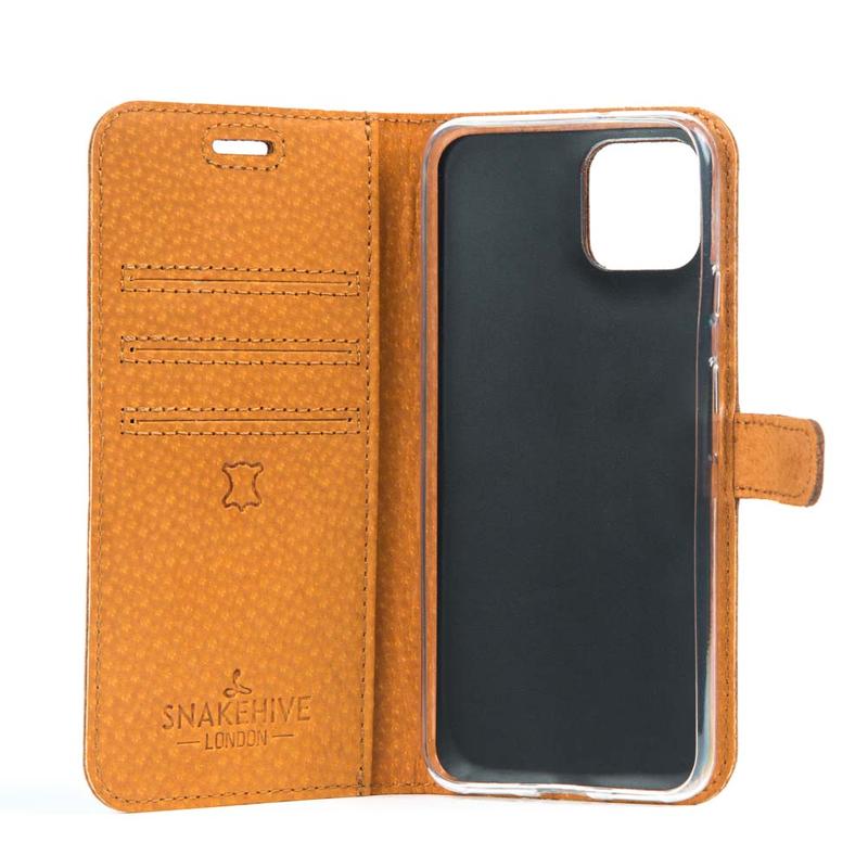Vintage Leather Wallet - Google Pixel 4 Plum Google Pixel 4 - Snakehive UK