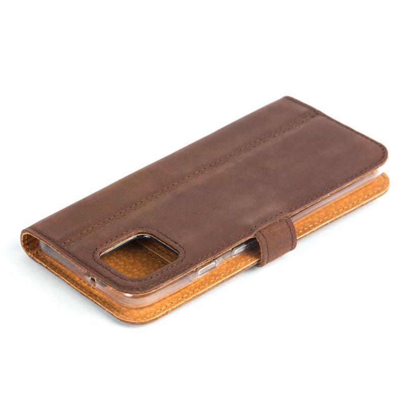 Vintage Leather Wallet - Google Pixel 4 Plum Google Pixel 4 - Snakehive UK