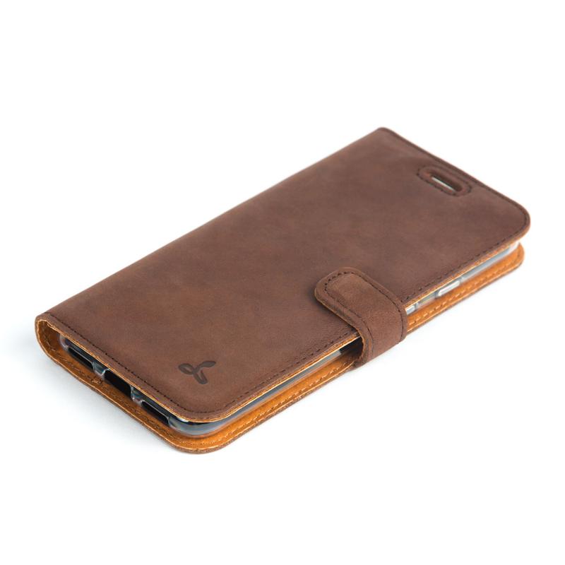 Vintage Leather Wallet - Google Pixel 4 Plum Google Pixel 4 - Snakehive UK