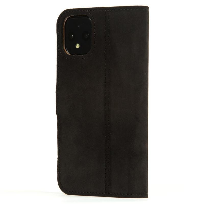 Vintage Leather Wallet - Google Pixel 4 Plum Google Pixel 4 - Snakehive UK