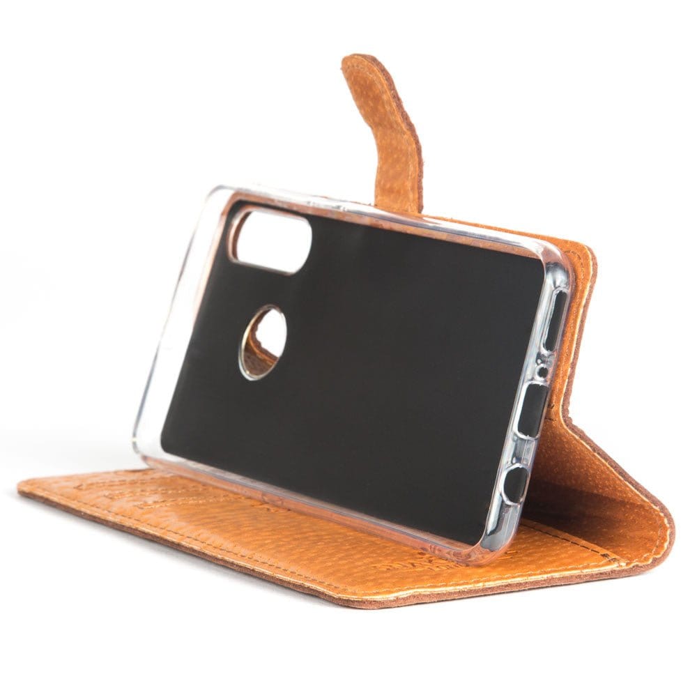 Vintage Leather Wallet - Huawei P30 Lite Plum Huawei P30 Lite - Snakehive UK