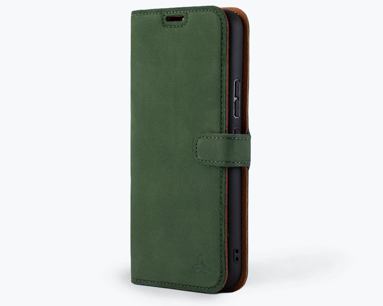 Vintage Leather Wallet - Samsung Galaxy A34 Bottle Green Samsung Galaxy A34 - Snakehive UK