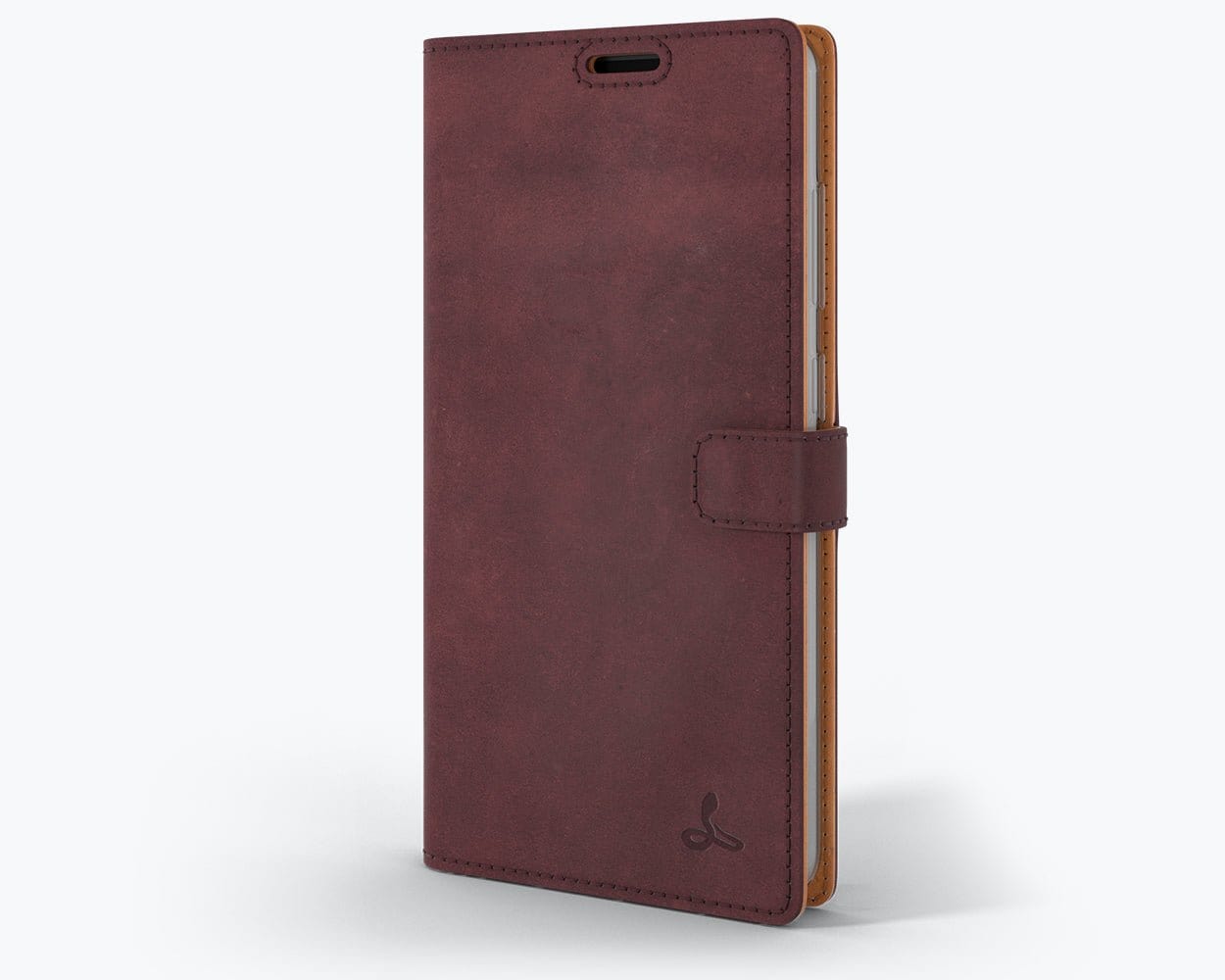 Vintage Leather Wallet - Samsung Galaxy A52S Plum Samsung Galaxy A52 - Snakehive UK