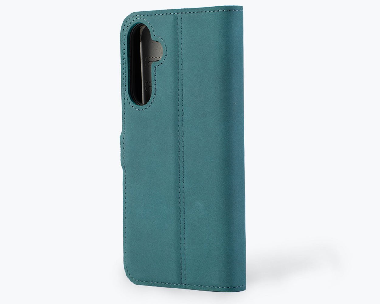 Vintage Leather Wallet - Samsung Galaxy A54 Bottle Green Samsung Galaxy A54 - Snakehive UK