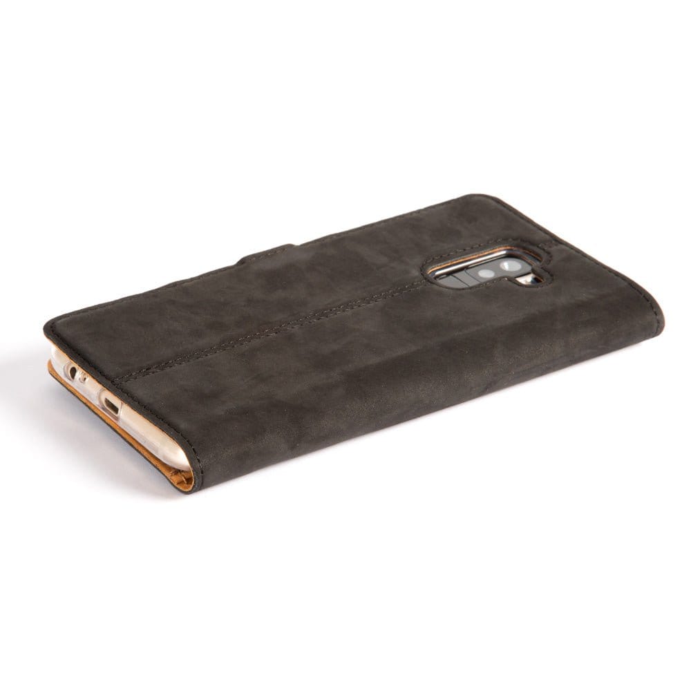 Vintage Leather Wallet - Samsung Galaxy A6 Plus (2018) Plum Samsung Galaxy A6 Plus (2018) - Snakehive UK
