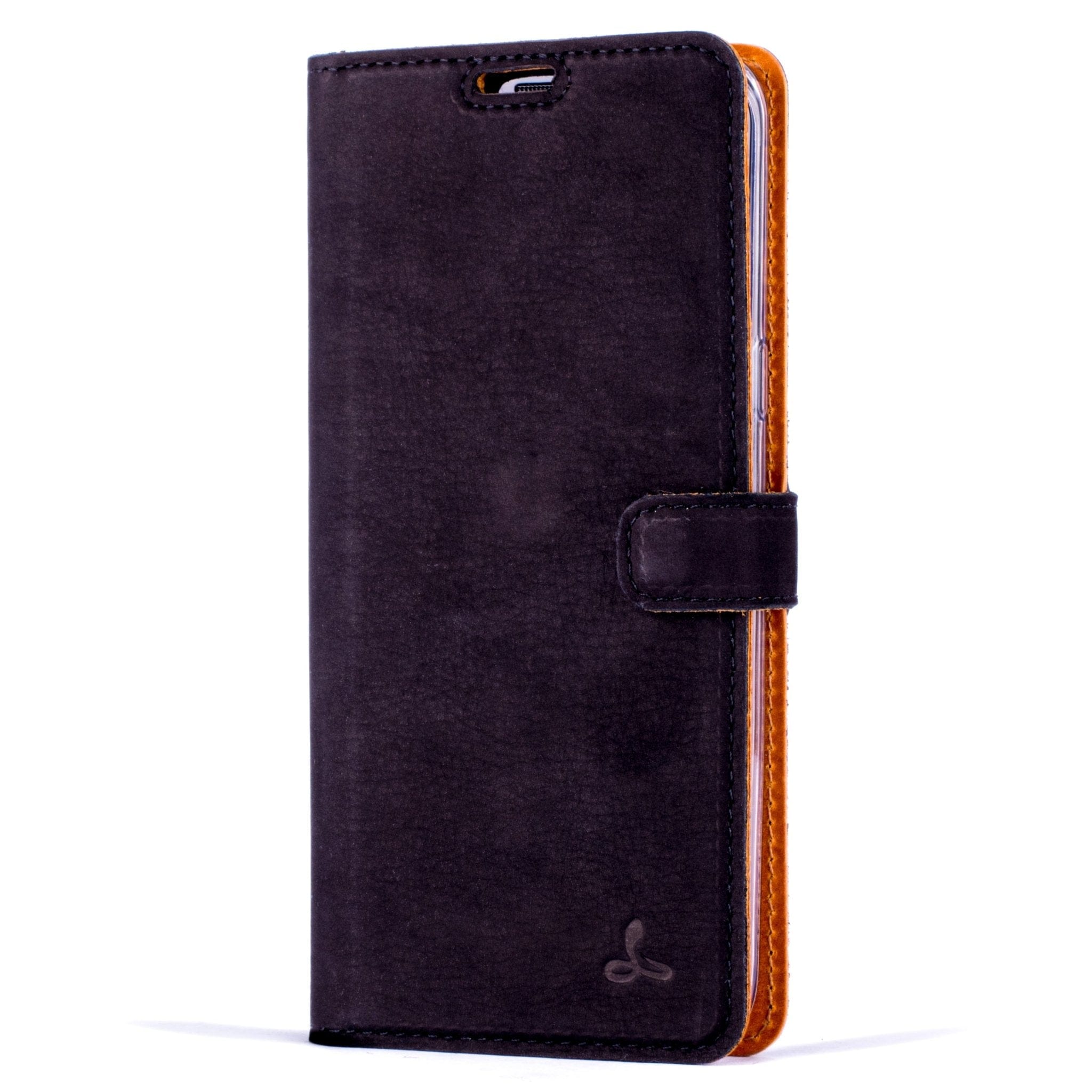 Vintage Leather Wallet - Samsung Galaxy S8 Plus Black Samsung Galaxy S8 Plus - Snakehive UK
