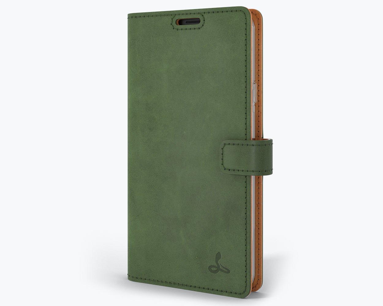 Vintage Leather Wallet - Samsung Galaxy S9 (Almost Perfect) Bottle Green Samsung Galaxy S9 - Snakehive UK