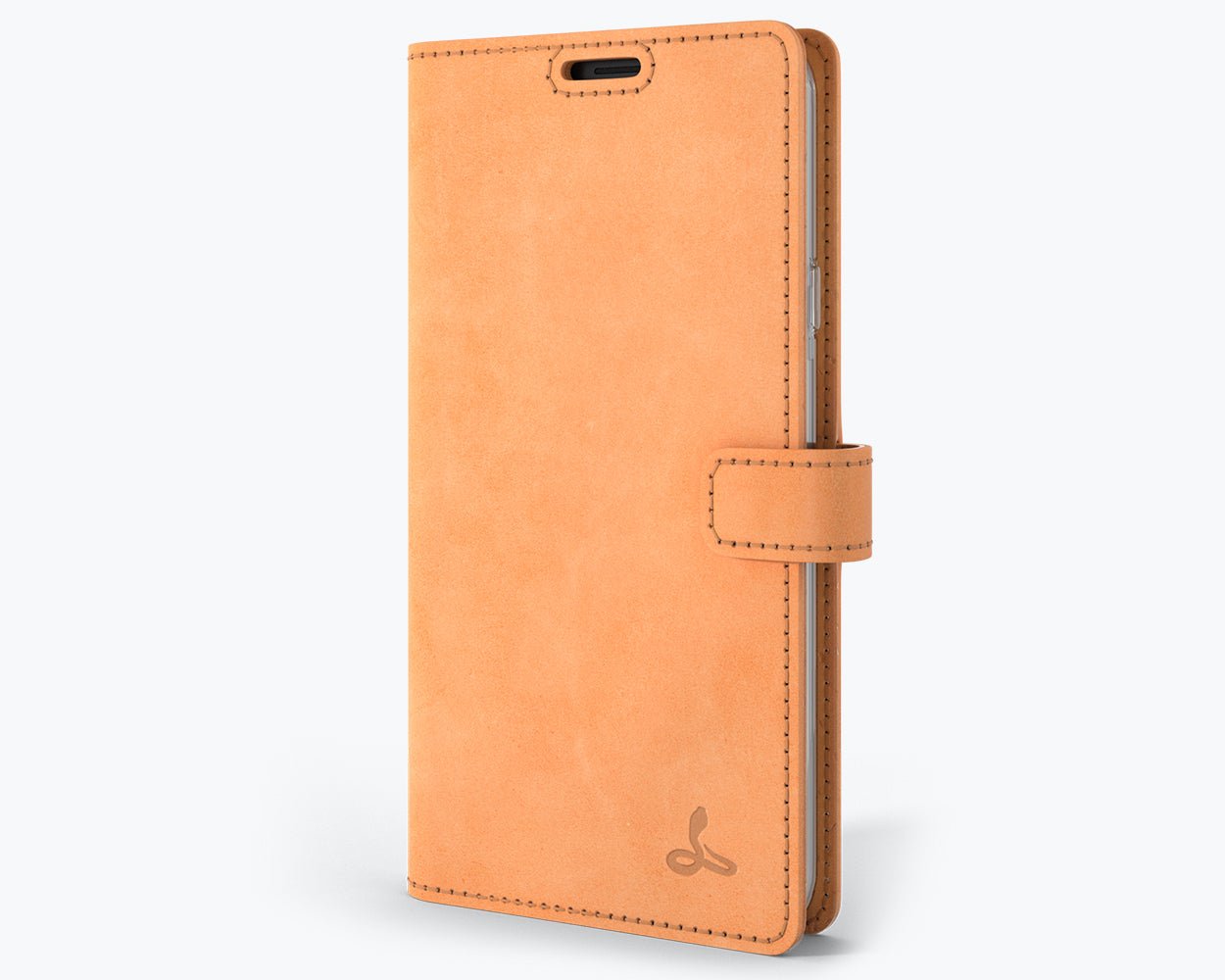 Vintage Leather Wallet - Samsung Galaxy S9 (Almost Perfect) Burnt Orange Samsung Galaxy S9 - Snakehive UK