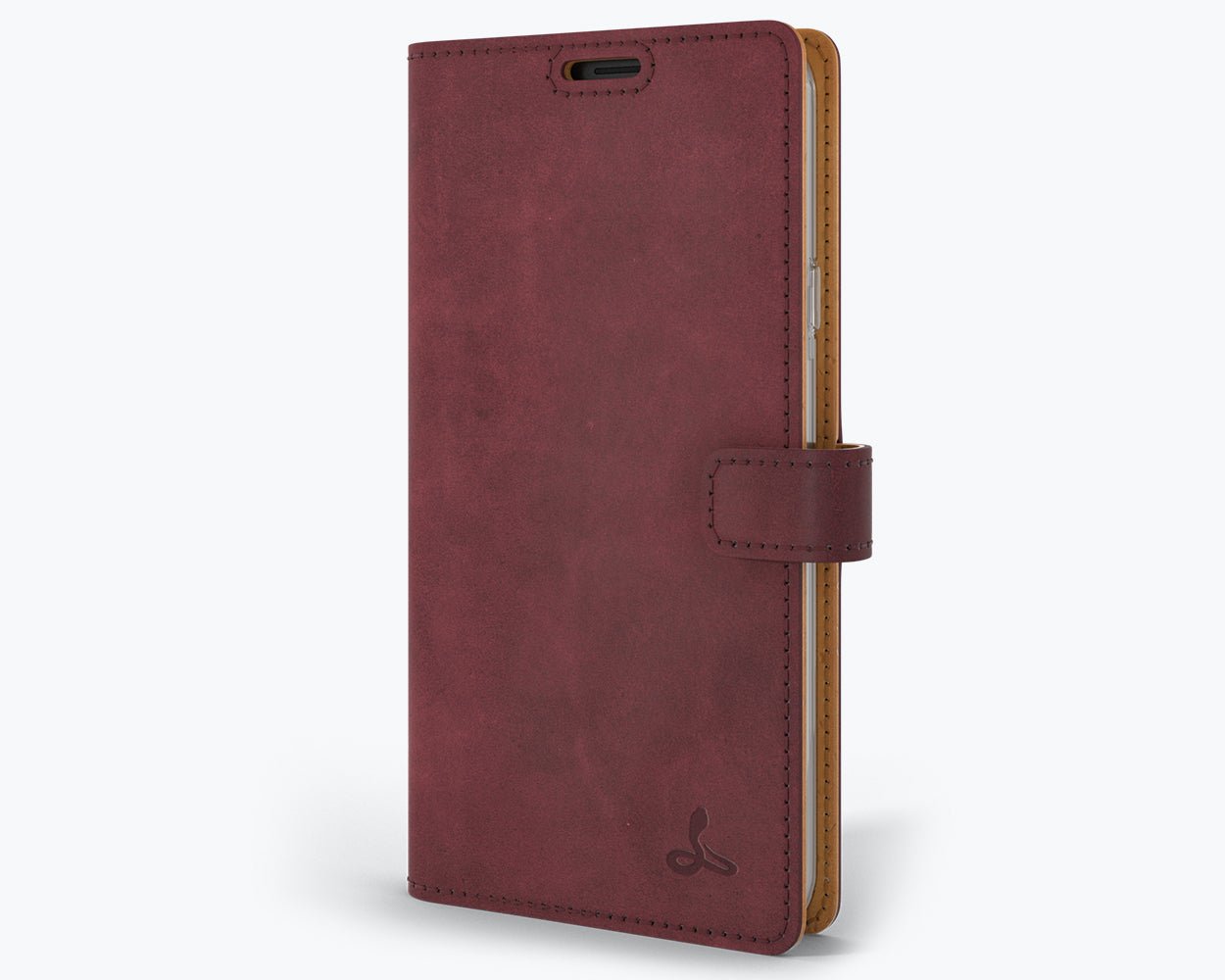 Vintage Leather Wallet - Samsung Galaxy S9 (Almost Perfect) Plum Samsung Galaxy S9 - Snakehive UK