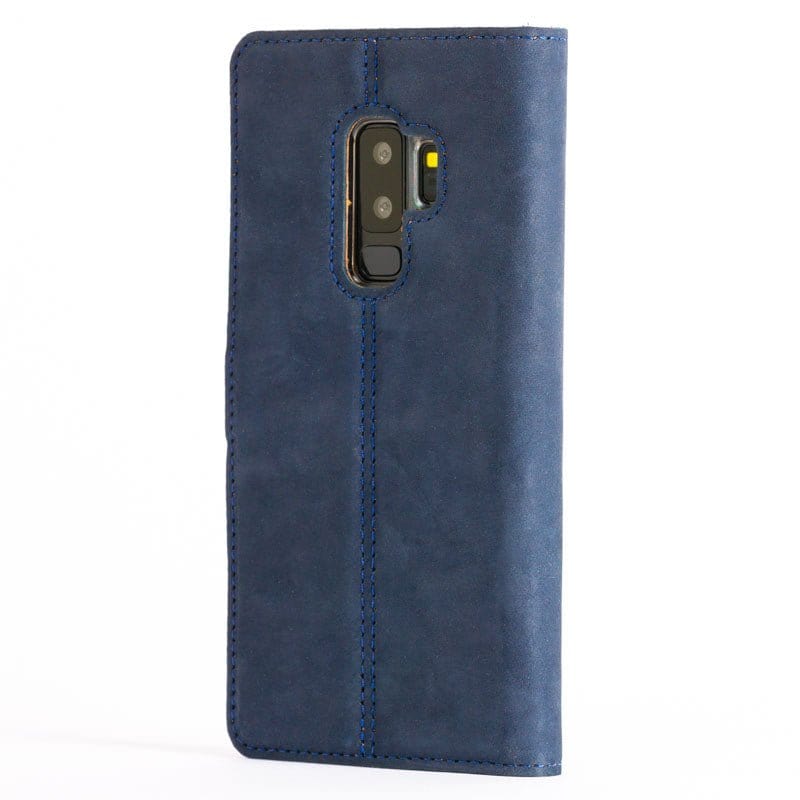 Vintage Leather Wallet - Samsung Galaxy S9 Plus (Almost Perfect) Moss Green Samsung Galaxy S9 Plus - Snakehive UK