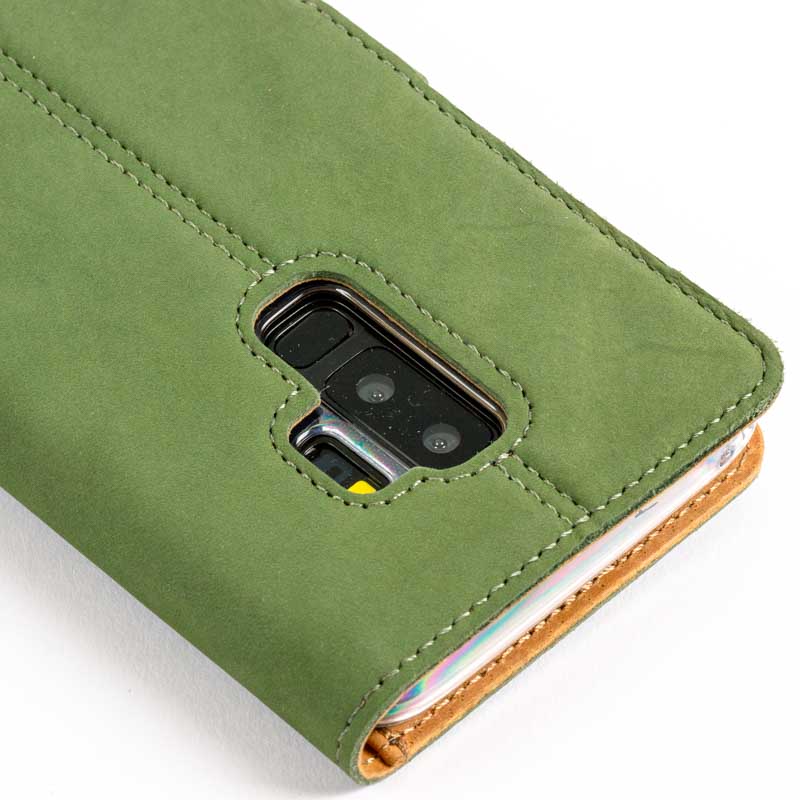 Vintage Leather Wallet - Samsung Galaxy S9 Plus Plum Samsung Galaxy S9 Plus - Snakehive UK