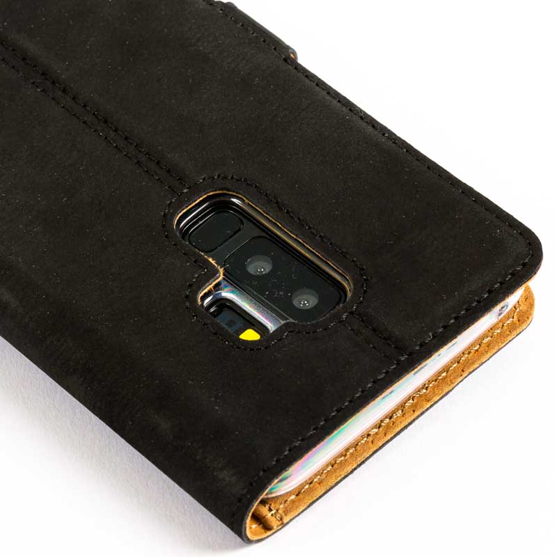 Vintage Leather Wallet - Samsung Galaxy S9 Plus Plum Samsung Galaxy S9 Plus - Snakehive UK
