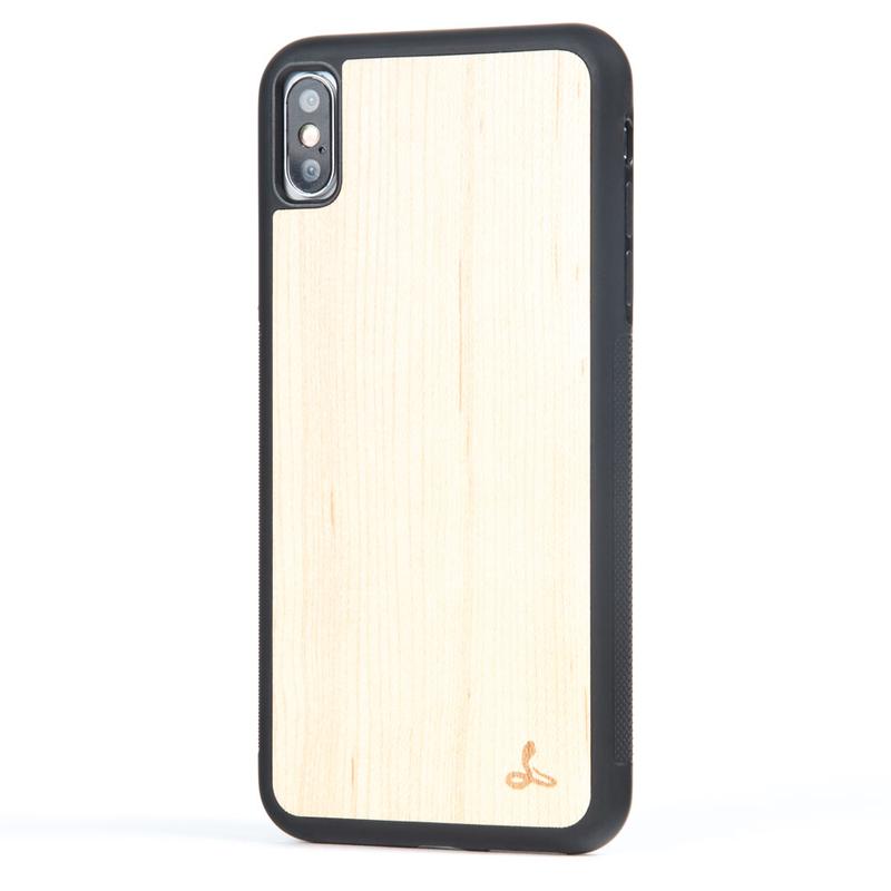 Wilderness Wood Back Bumper Case - Apple iPhone X/XS Rosewood Apple iPhone X/XS - Snakehive UK