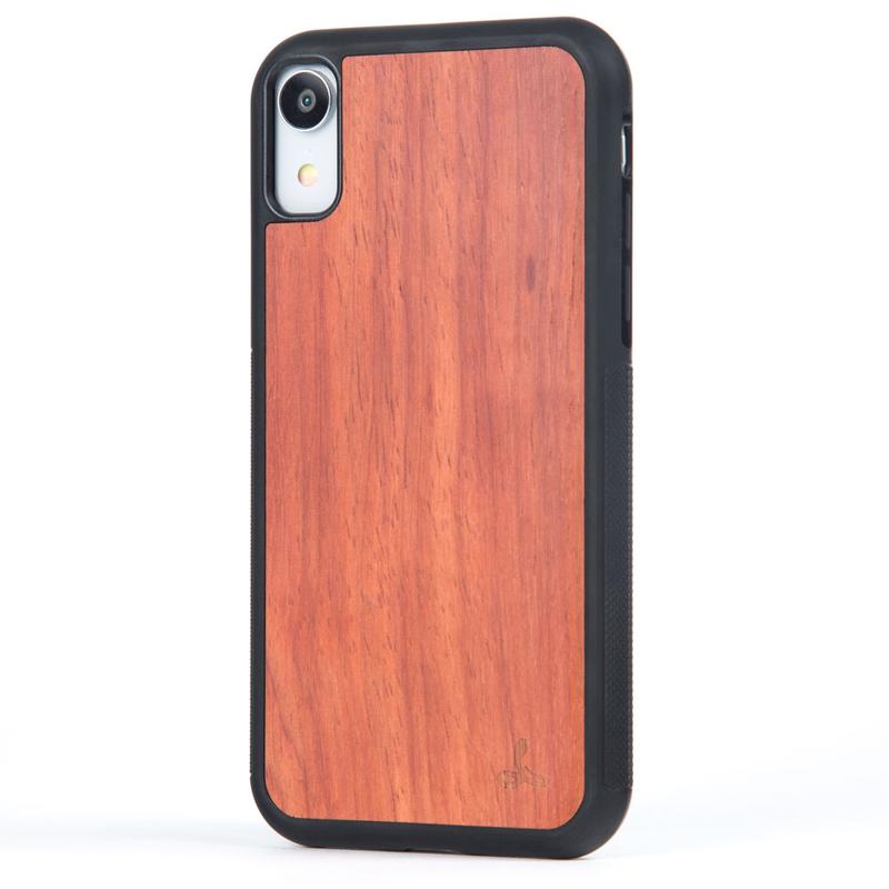 Wilderness Wood Back Case - Apple iPhone XR Rosewood Apple iPhone XR - Snakehive UK