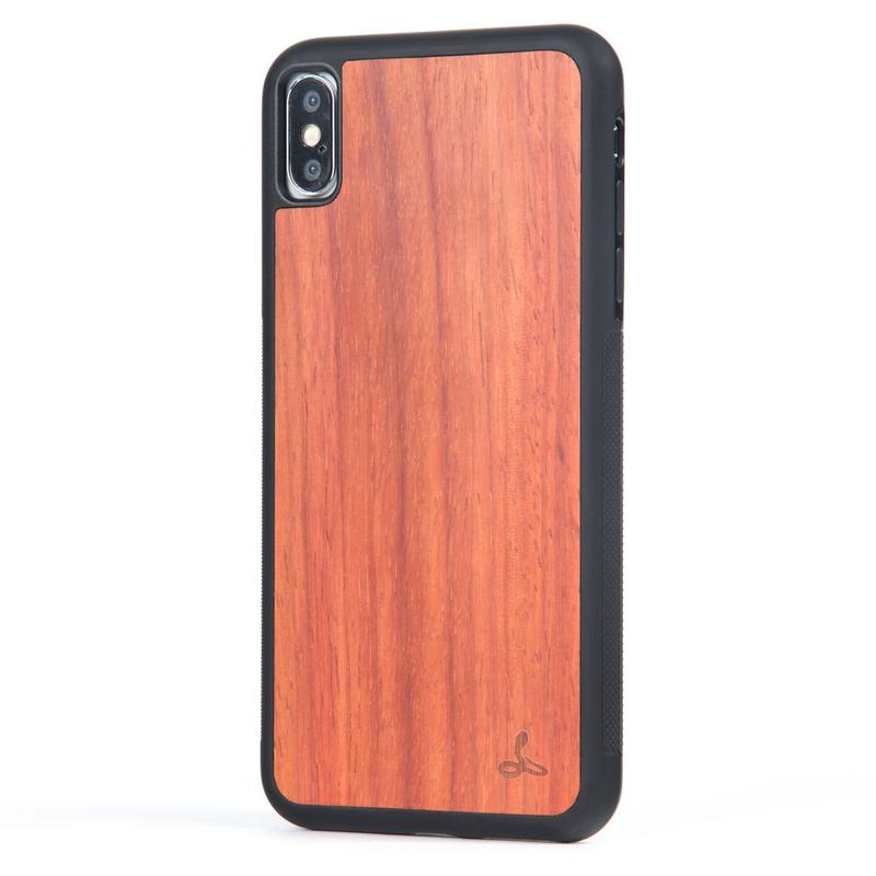 Wilderness Wood Back Case - Apple iPhone XS Max Rosewood Apple iPhone XS Max - Snakehive UK