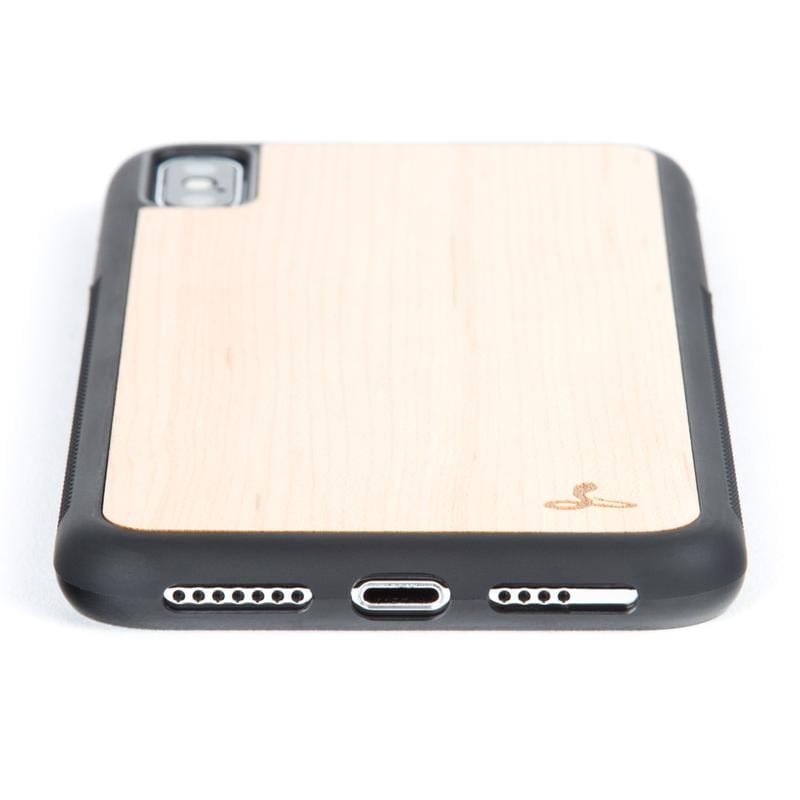 Wilderness Wood Back Case - Apple iPhone XS Max Walnut Apple iPhone XS Max - Snakehive UK
