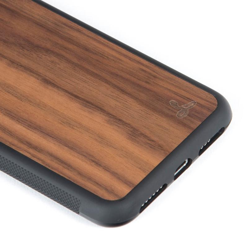 Wilderness Wood Back Case - Apple iPhone XS Max Walnut Apple iPhone XS Max - Snakehive UK