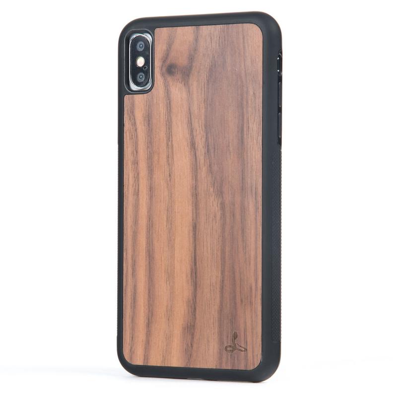 Wilderness Wood Back Case - Apple iPhone XS Max Walnut Apple iPhone XS Max - Snakehive UK