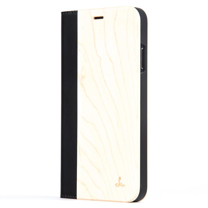 Wilderness Wood Wallet - Apple iPhone XS Max Maple Apple iPhone XS Max - Snakehive UK